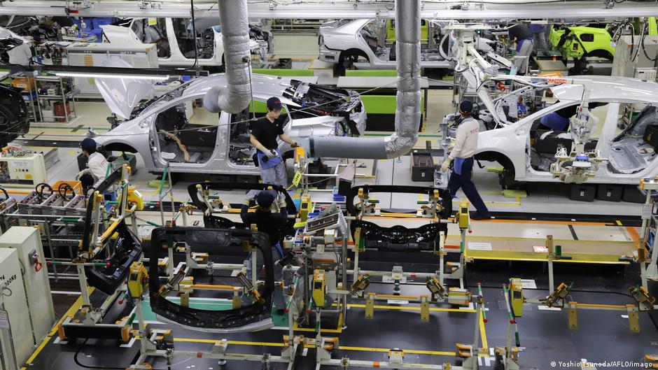 Toyota Stops Production in Japan