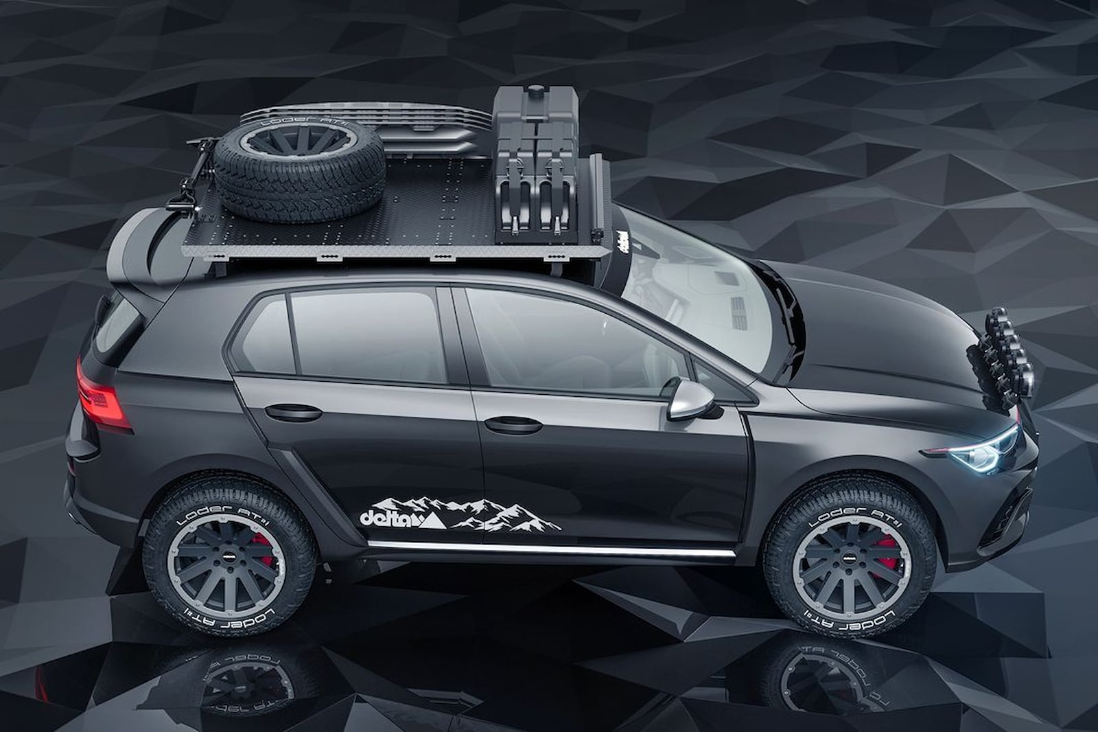 VW Country المُعدلة فولكس واجن