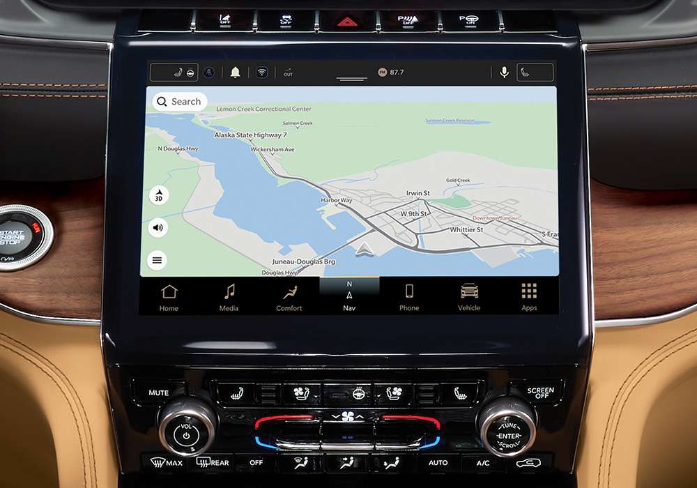 2022 Jeep Grand Cherokee Infotainment  