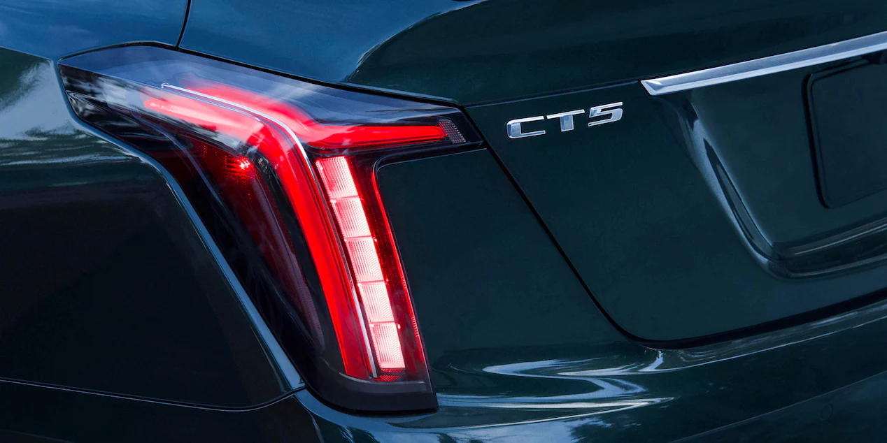 2022 Cadillac CT5 rear-end
