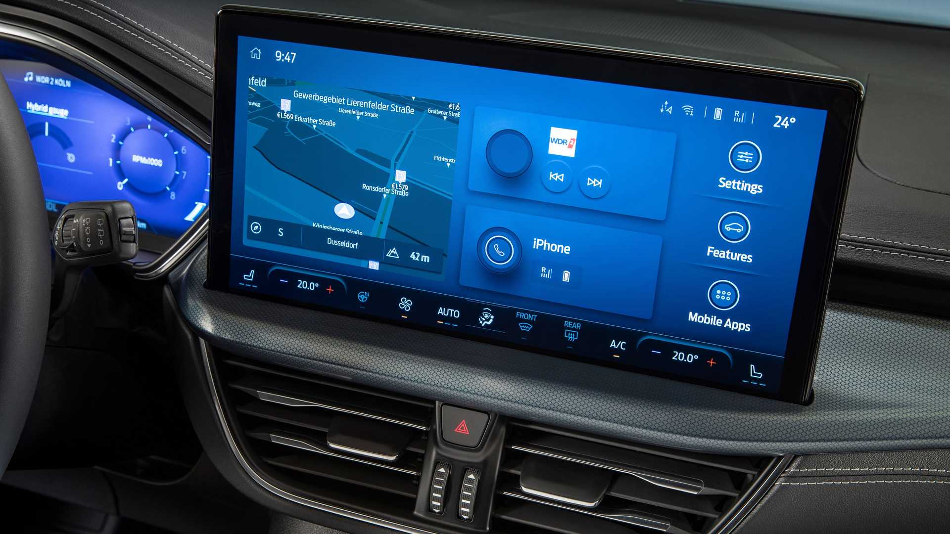 Ford Focus 2022 infotainment