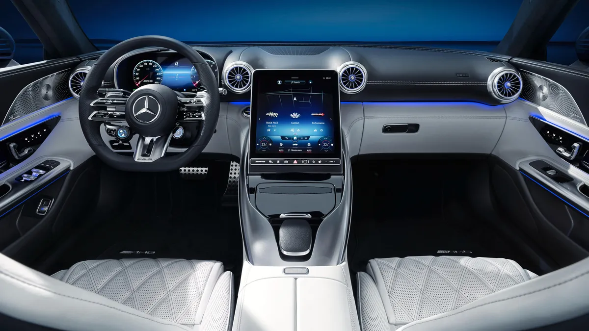 mercedes-sl-interior