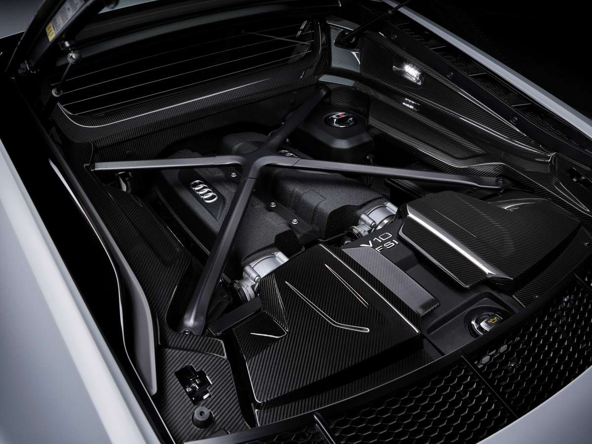 2023 Audi R8 Coupe GT محرك
