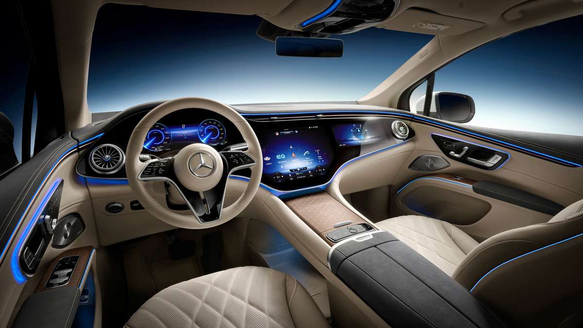 2023 EQS SUV - من الداخل 