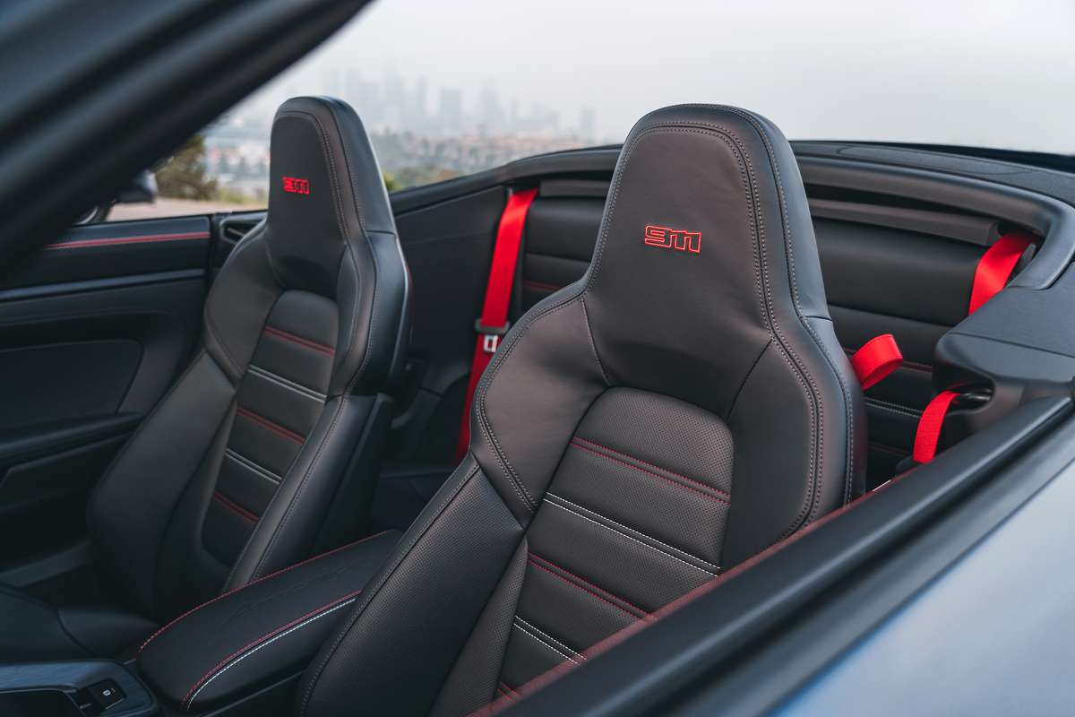 2023 Porsche 911 Carrera GTS Cabriolet interior