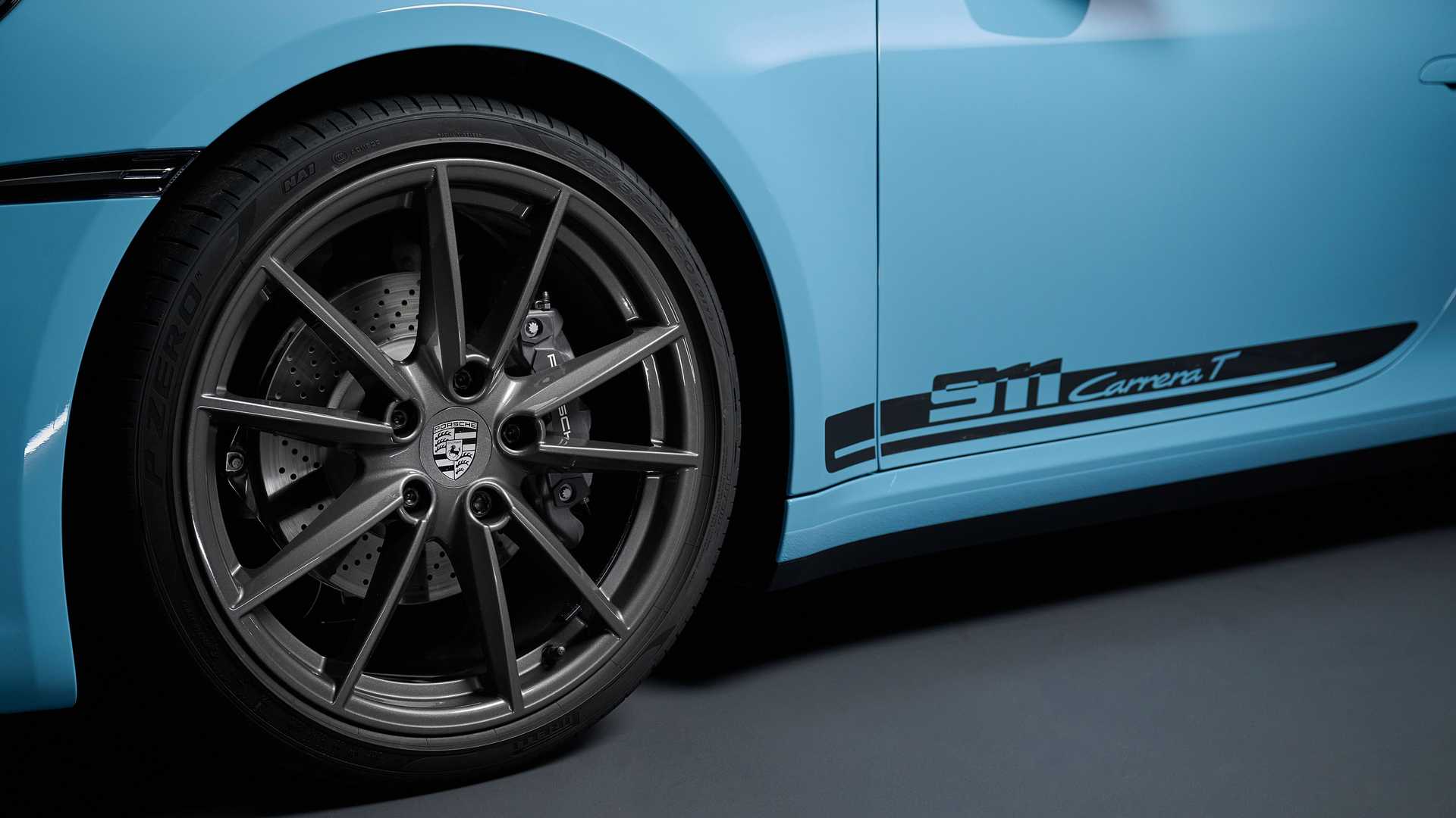 911 Carrera T عجلات بورشه