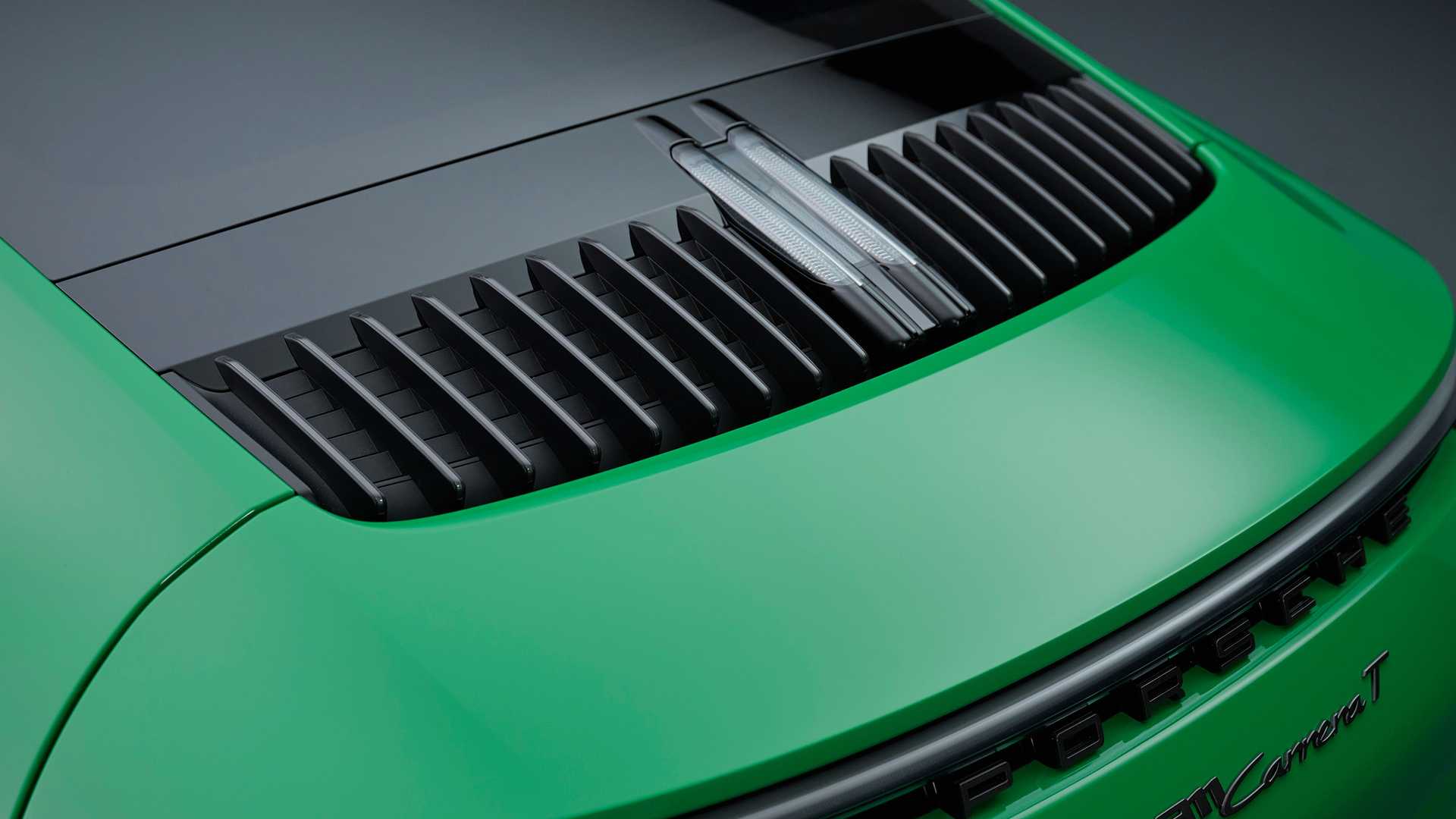911 Carrera T التصميم الخلفي