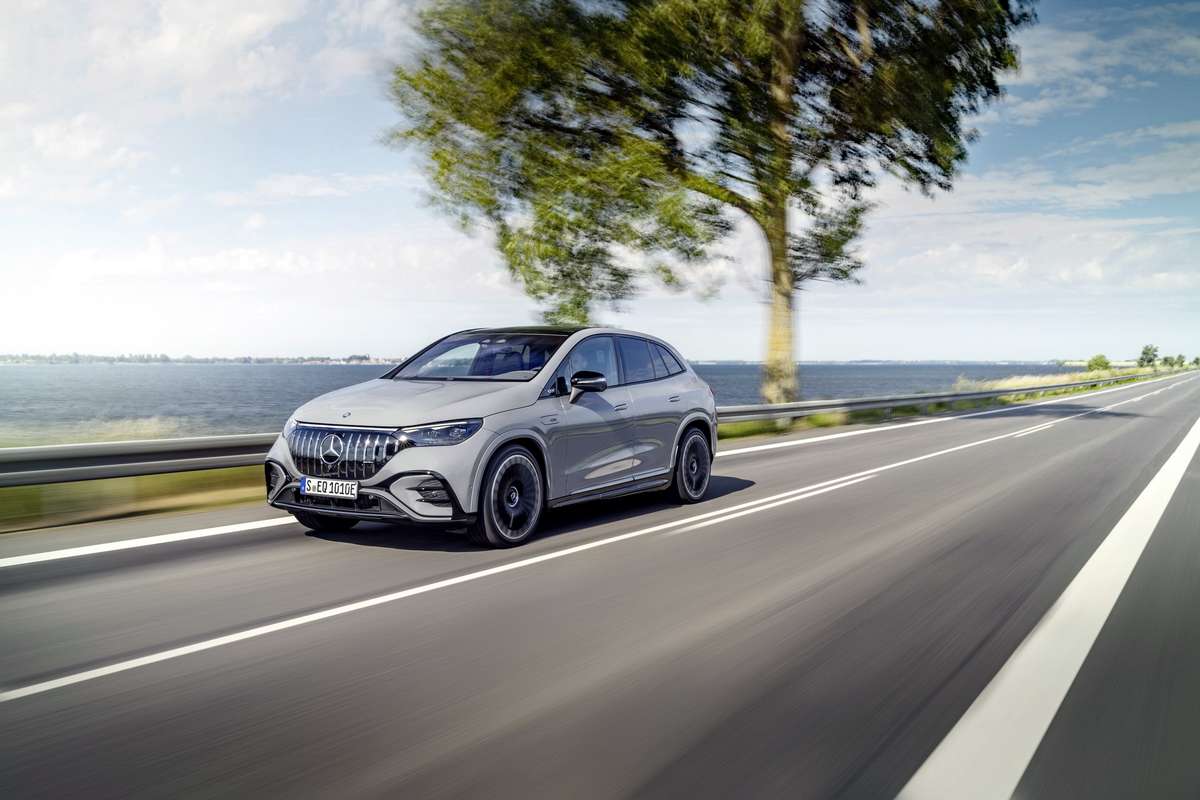  شكل مرسيدس EQE SUV AMG 2024