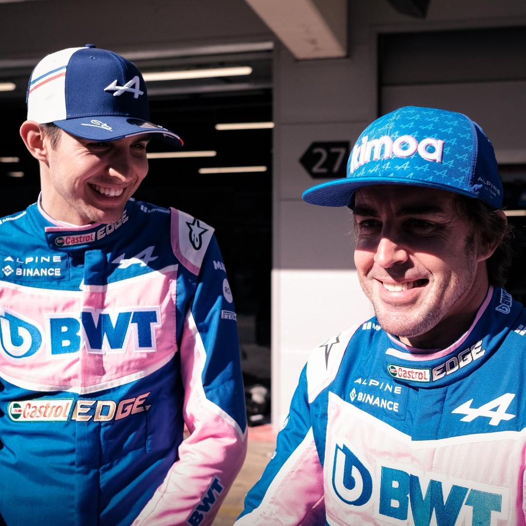 Fernando Alonso-Esteban Ocon 