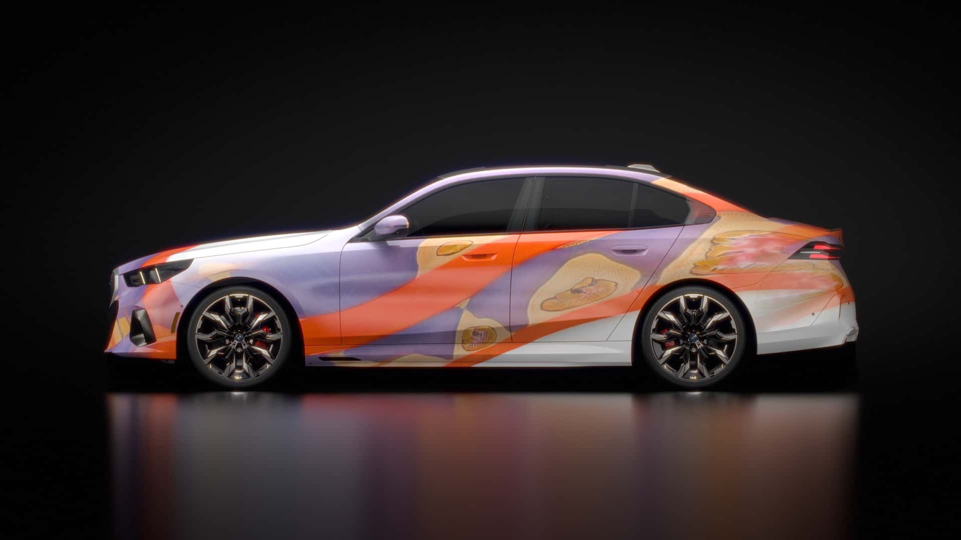 سيارة BMW i5 الكهربائية