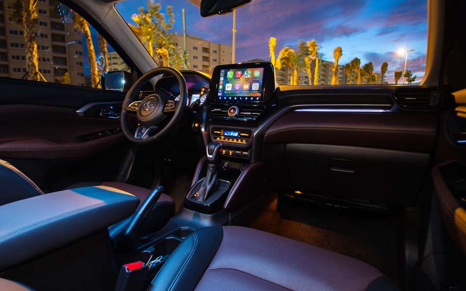 2023 Toyota Urban Cruiser interior