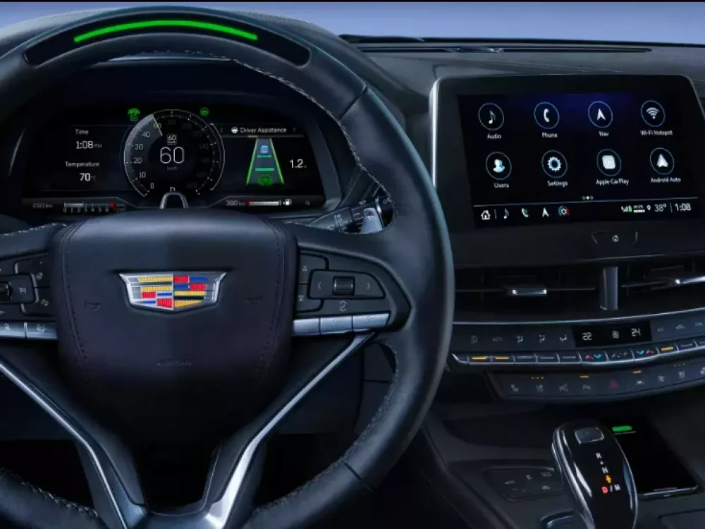 2022 Cadillac CT5 cabin