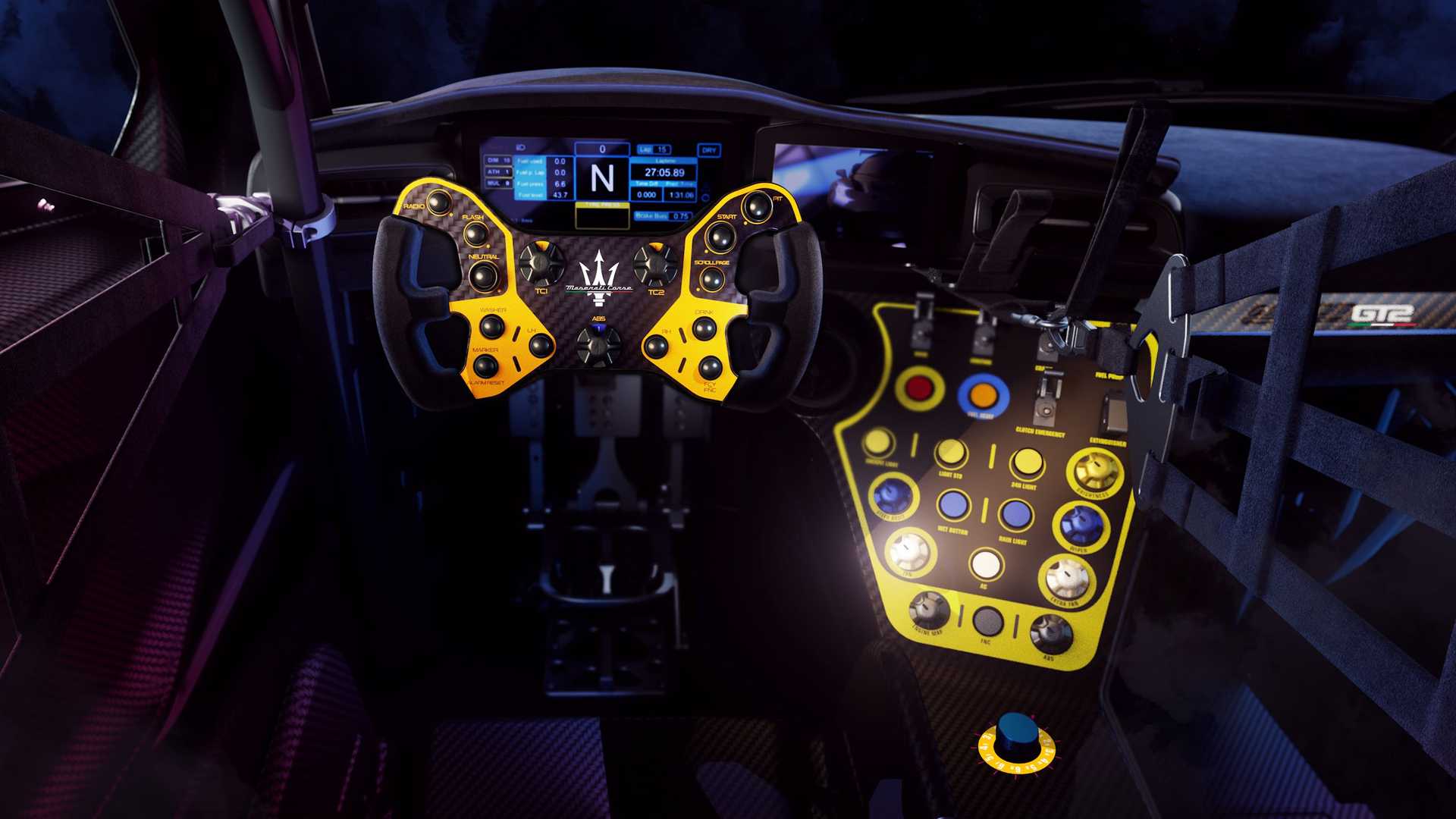 داخلية مازيراتي MC20 GT2