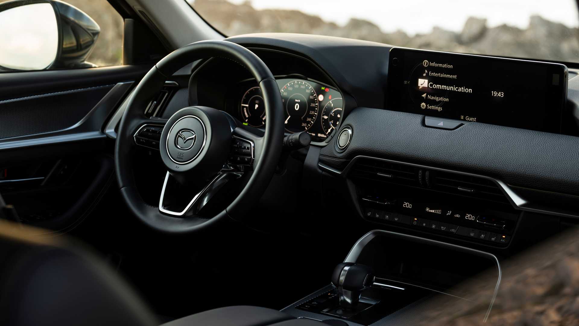 مازدا CX-60 2023 الجديدة عجلة قيادة