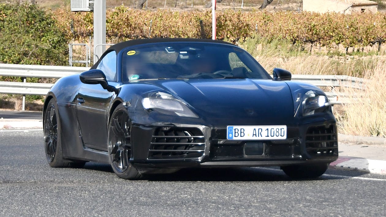 بورشه 718 Boxster الكهربائية تسريبات