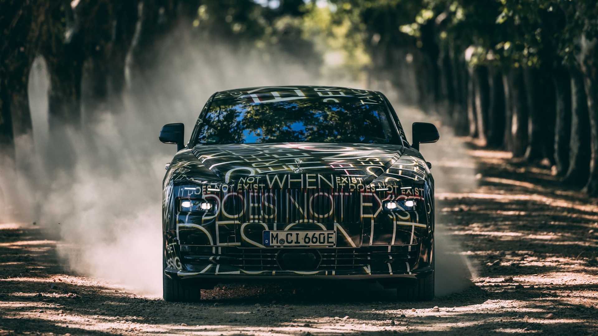 Rolls-Royce Specter front-end