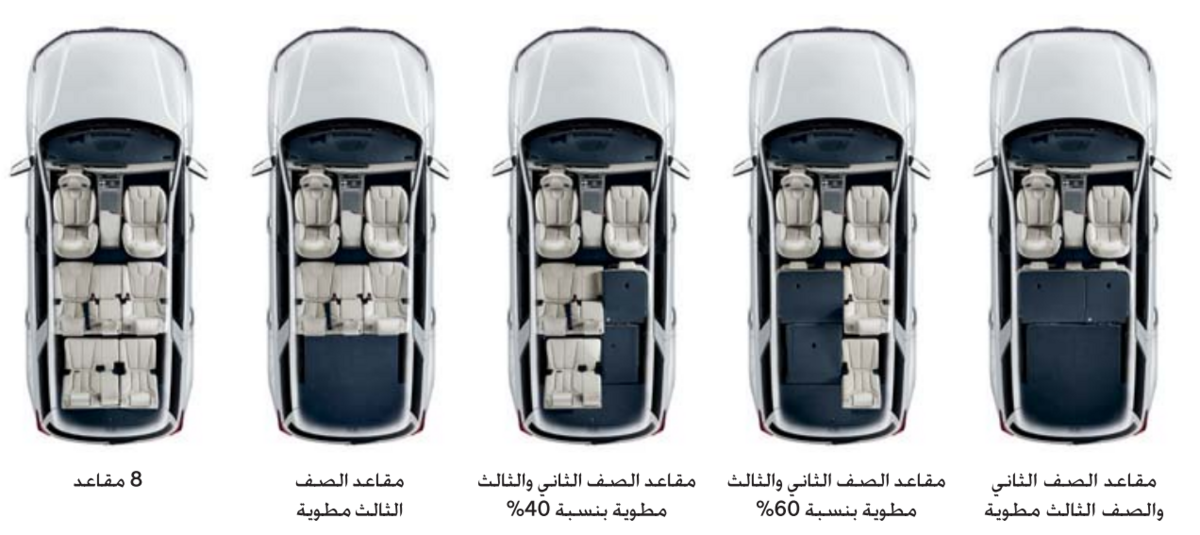 مقصورة هيونداي باليسيد 2023