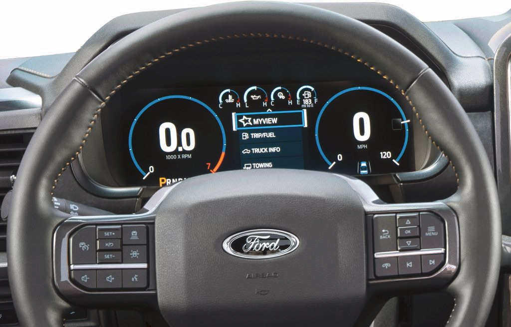 Interior Design-Ford F-150 2022